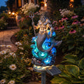 Poseidon Solar LED Garden Stake Light