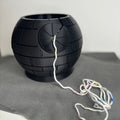 🪐 Imperial Death Star Yarn Storage Bowl – Unique Craft Decor For SW Fans
