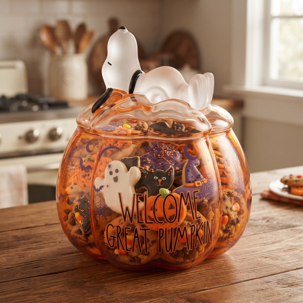 🎃🐾Snoopy Great Pumpkin Candy Jar—Limited Halloween Early Bird Price🎃