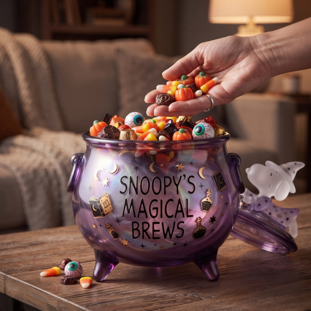 🎃🐾Snoopy Great Pumpkin Candy Jar—Limited Halloween Early Bird Price🎃
