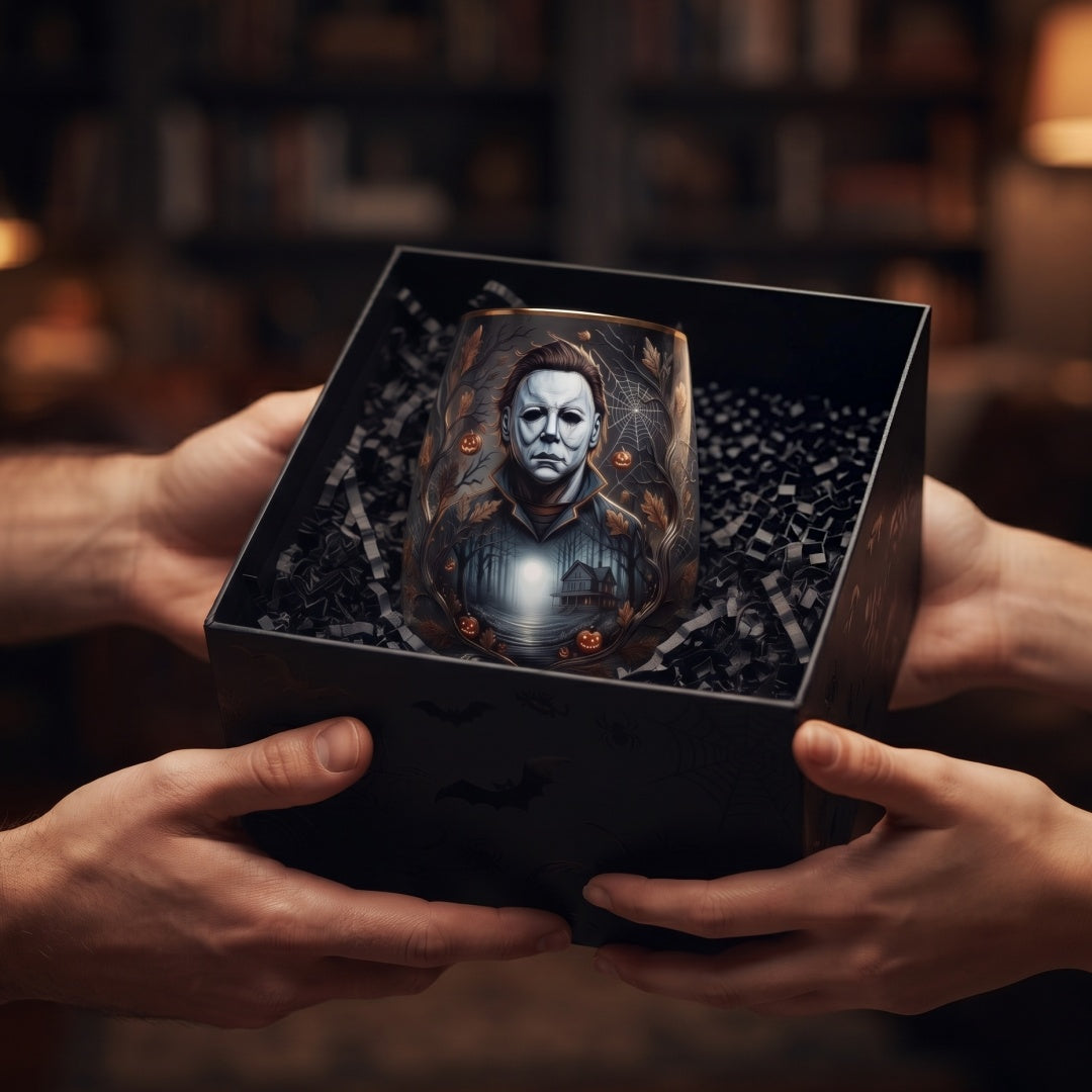 🔪Michael Myers Collectible Glass Cup—Limited Halloween Early Bird Price🎃