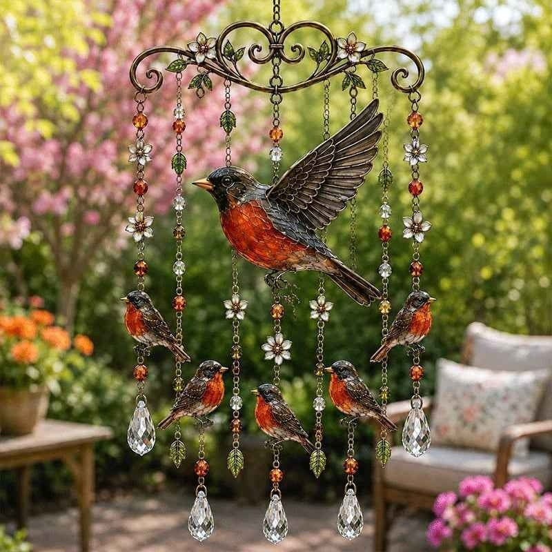 🔥Last Day 49% OFF - 🐦🎐Graceful Hummingbird Wind Chime