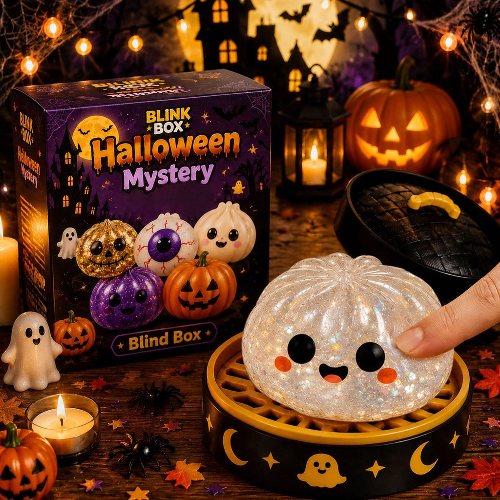 Halloween Glitter Squishy Stress Relief Squeeze Fidget Toy